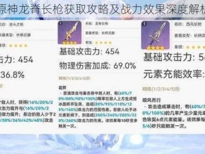 原神龙脊长枪获取攻略及战力效果深度解析