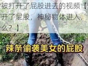 美女被打开了屁股进去的视频【美女被打开了屁股，神秘物体进入，会发生什么？】