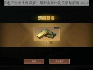 明日之后老区金条比例详解：最新金条比例信息与解析中心话题讨论