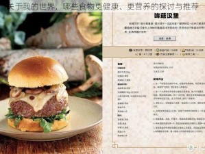 关于我的世界，哪些食物更健康、更营养的探讨与推荐