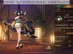 阴阳师手游：妖刀姬搭配网切套御魂，伤害飙升秘诀大揭秘