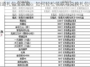 蜀山剑道礼包全攻略：如何轻松领取与兑换礼包秘籍大全