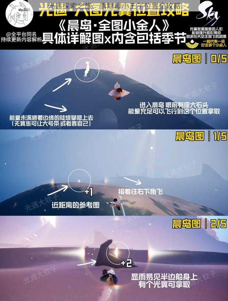 光遇探索之旅：雪隐峰小王子位置全攻略