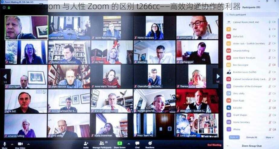 Zoom 与人性 Zoom 的区别 t266cc——高效沟通协作的利器