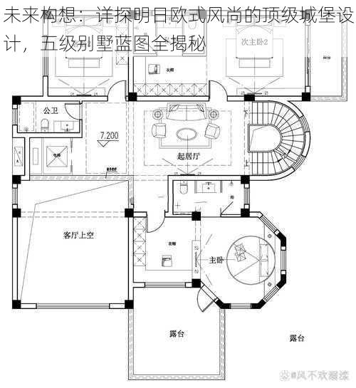 未来构想：详探明日欧式风尚的顶级城堡设计，五级别墅蓝图全揭秘