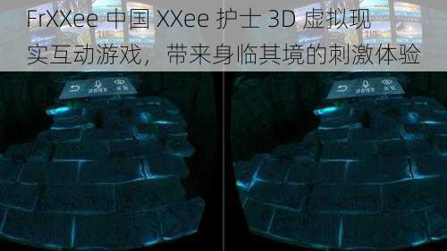 FrXXee 中国 XXee 护士 3D 虚拟现实互动游戏，带来身临其境的刺激体验