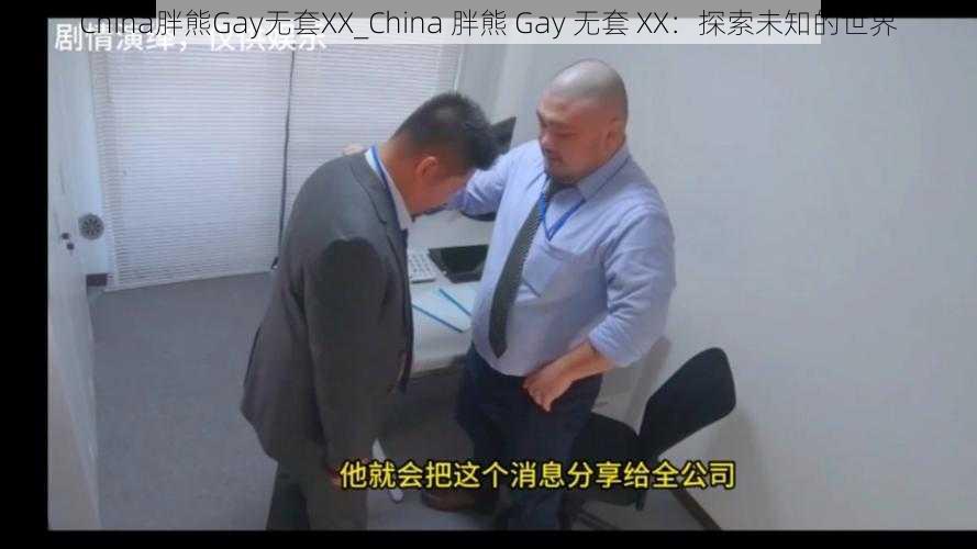 China胖熊Gay无套XX_China 胖熊 Gay 无套 XX：探索未知的世界