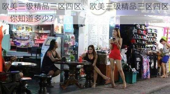 欧美三级精品三区四区、欧美三级精品三区四区，你知道多少？