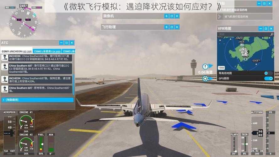 《微软飞行模拟：遇迫降状况该如何应对？》