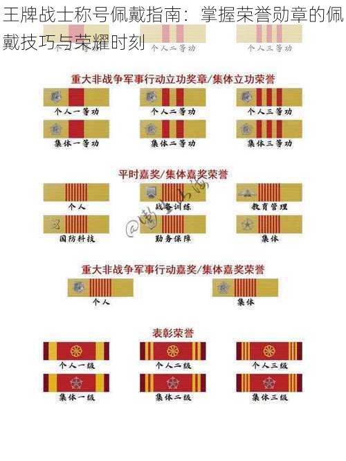 王牌战士称号佩戴指南：掌握荣誉勋章的佩戴技巧与荣耀时刻